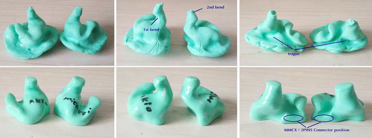 febosIEM's tweet photo. [Tips for making GOOD EAR IMPRESSION]
1. CIC- completely In-ear
2. must pass 2nd bend ear canal
3. extend out of the tragus 
4. smooth Helix/Concha 

#EARIMPRESSION will be specially treated and stocked in #Hisenior warehouse, qualified for molding within a very long time. https://t.co/NjMUd4IlAi