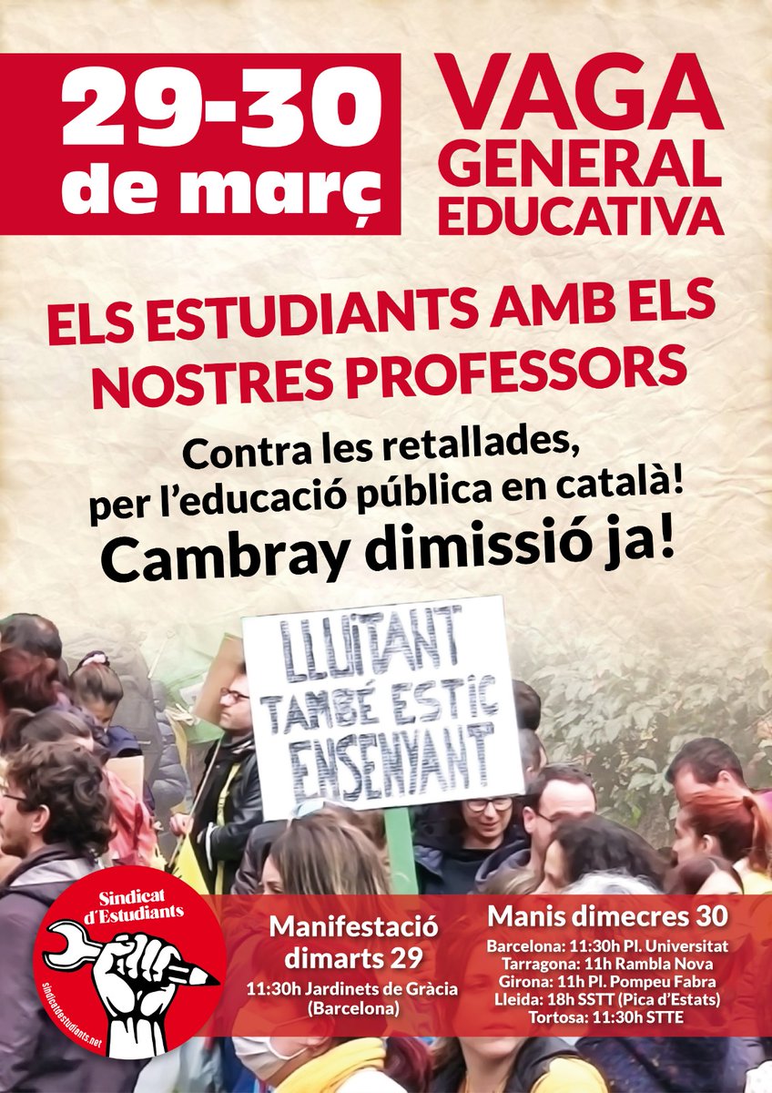 Sindicat d'Estudiants🇵🇸 tweet media