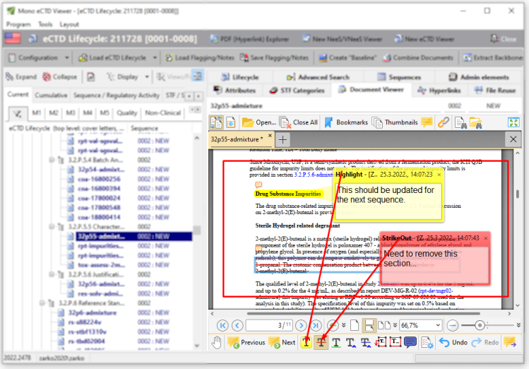 ectdoffice's tweet photo. (Re-)viewing an #eCTD sequence?
Streamline your internal reviewing process using standard #PDF markup annotations.
Easily summarize comments in documents and share with the team.
Your documents (and backbones) are not altered in any way!
A feature of https://t.co/cZXkhLUgUp https://t.co/AFK11GHbXT
