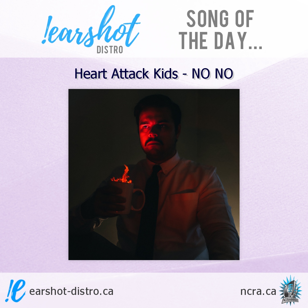 !earshot Distro (@earshotdistro) on Twitter photo The #EarshotSongOfTheDay is 'NO NO' by #London's <a href="/HeartAttackKids/">Heart Attack Kids</a>. The next time you need to blow off serious steam with an in-yer-face, put-them-in-their-place rock anthem, hit play on this.
More: heartattackkidsband.bandcamp.com
#earshotdistro #musicdistro The #EarshotSongOfTheDay is 'NO NO' by #London's <a href="/HeartAttackKids/">Heart Attack Kids</a>. The next time you need to blow off serious steam with an in-yer-face, put-them-in-their-place rock anthem, hit play on this.
More: heartattackkidsband.bandcamp.com
#earshotdistro #musicdistro