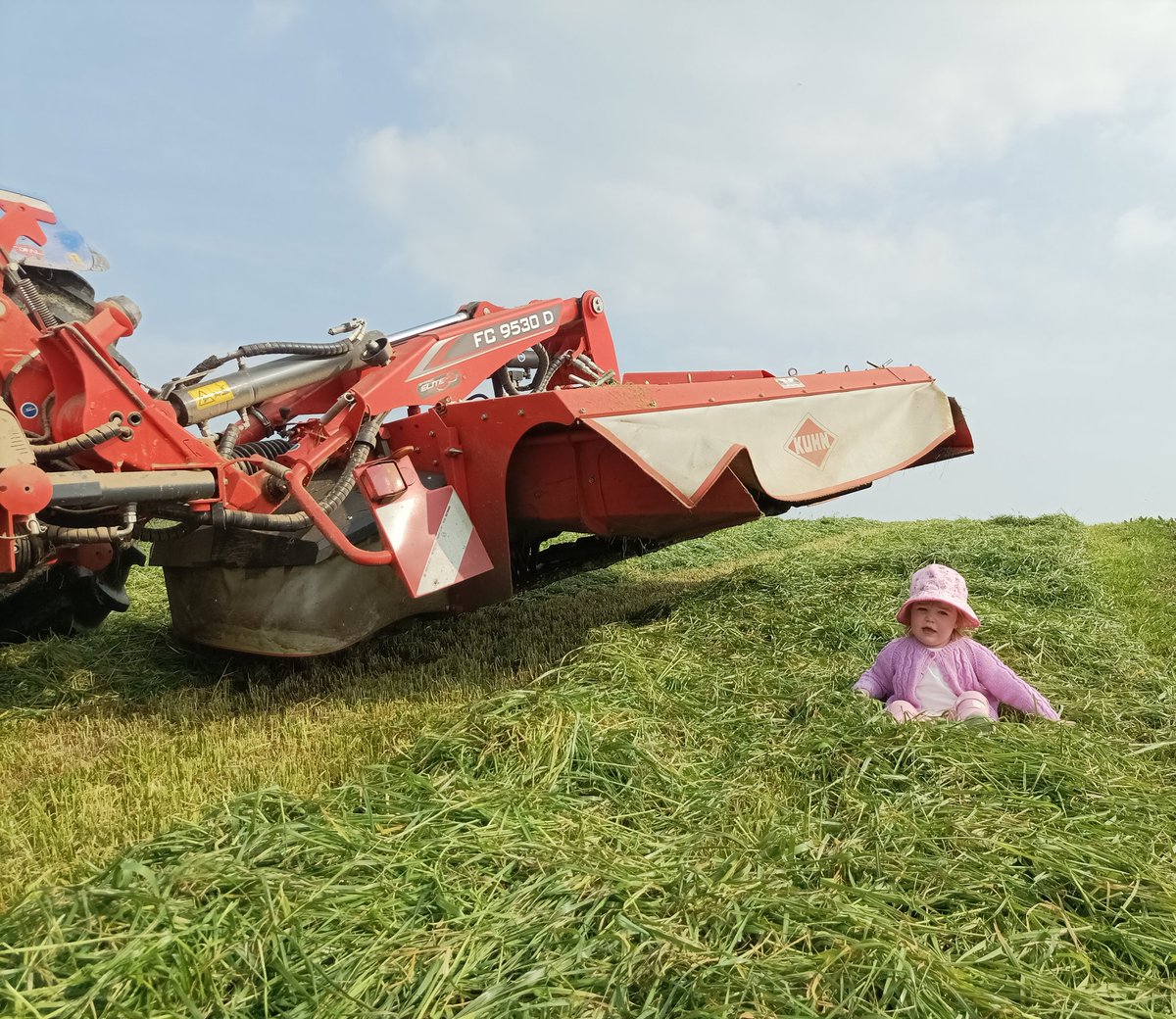 Checking the crop #silage22