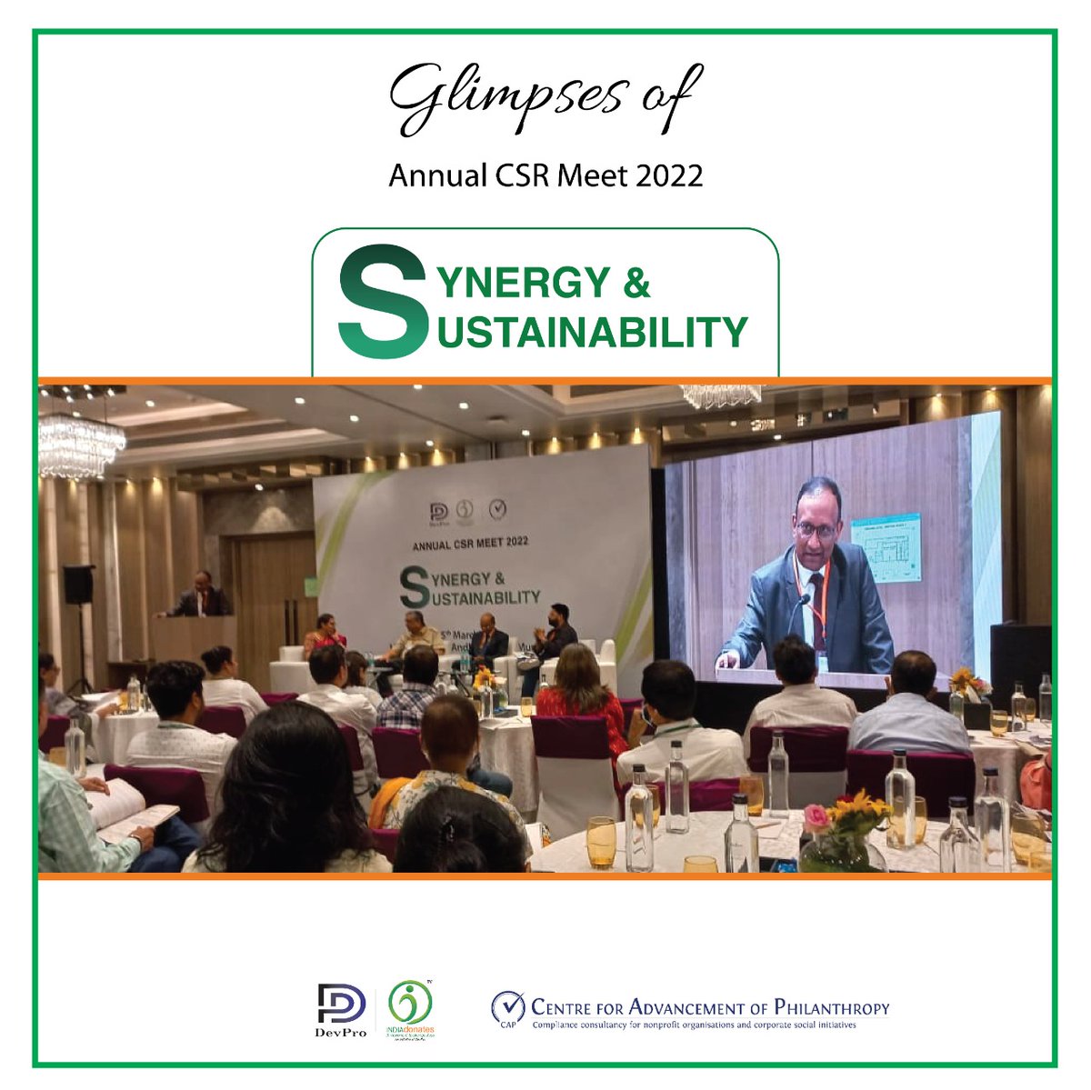 indiadonatesID's tweet photo. Glimpses of INDIAdonates Annual CSR meet, Synergy and Sustainability https://t.co/PdBmujJdAU
