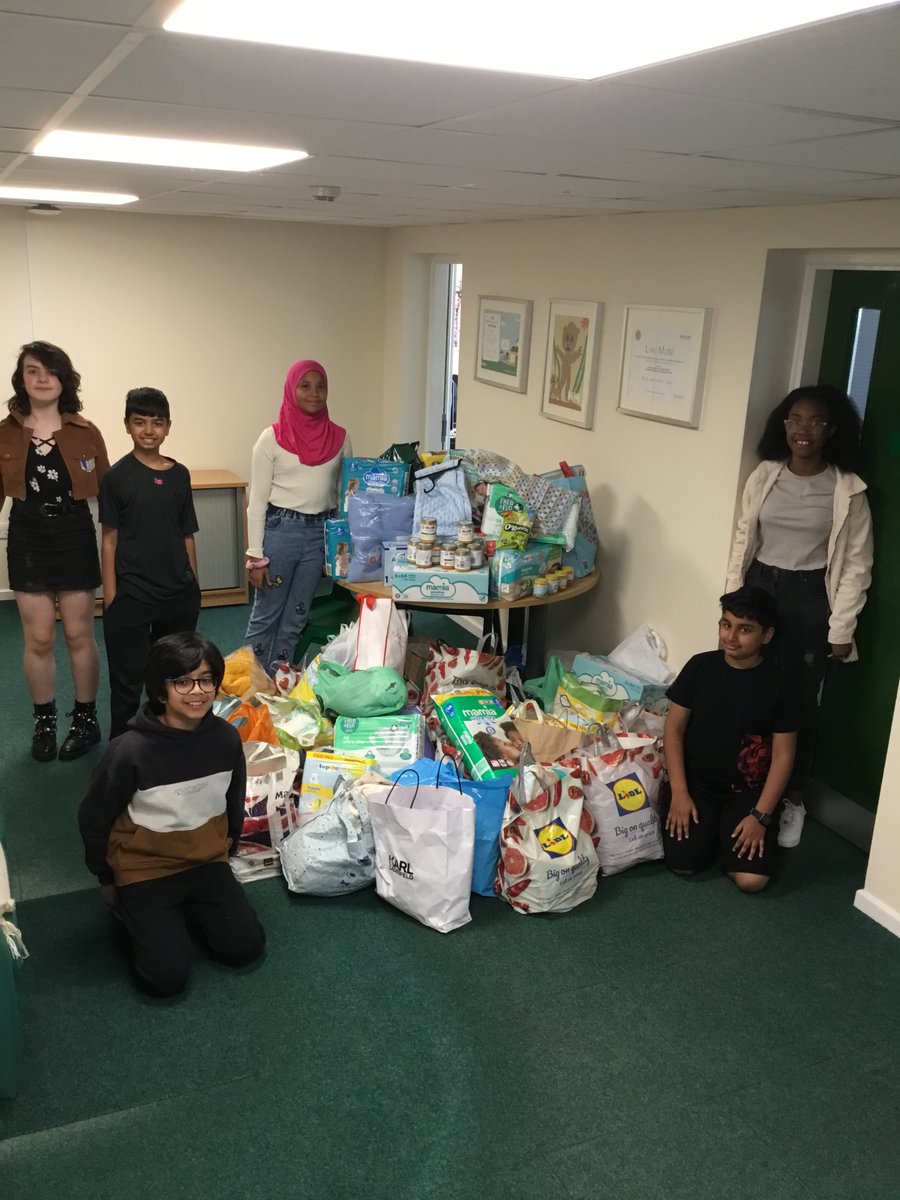 Thank you to everyone who generously donated baby food, nappies &amp;  clothes as well as a massive £586 for our Ukraine Appeal. Simon Greenfield will be taking these to the Polish/Ukraine border next month. Thank you.