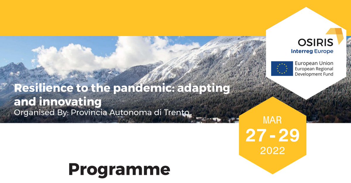 I partner del progetto <a href="/Osiris_Interreg/">Osiris Interreg</a> saranno ospiti dell’ APT Dolomiti Paganella per far conoscere il progetto FutureLab. Parleremo di modelli partecipativi, il cambiamento climatico e il #turismosostenibile.