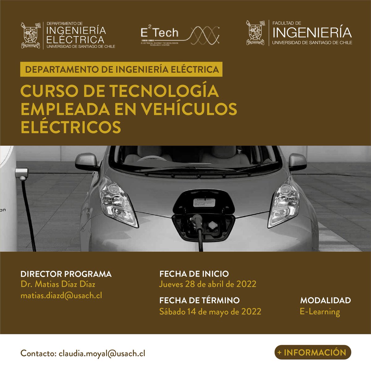 UsachIngenieria's tweet photo. DIPLOMADOS y cursos FING @usach en áreas claves e industrias estratégicas. Hidrógeno, mecánica computacional, obras civiles, ciberseguridad, ciencia de datos, electromovilidad y más. Solicita información en los mails de contacto @vimeusach https://t.co/wVcj2jYHQ4