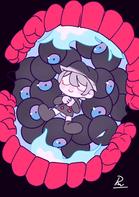 おやすみ 
#skullgirls 