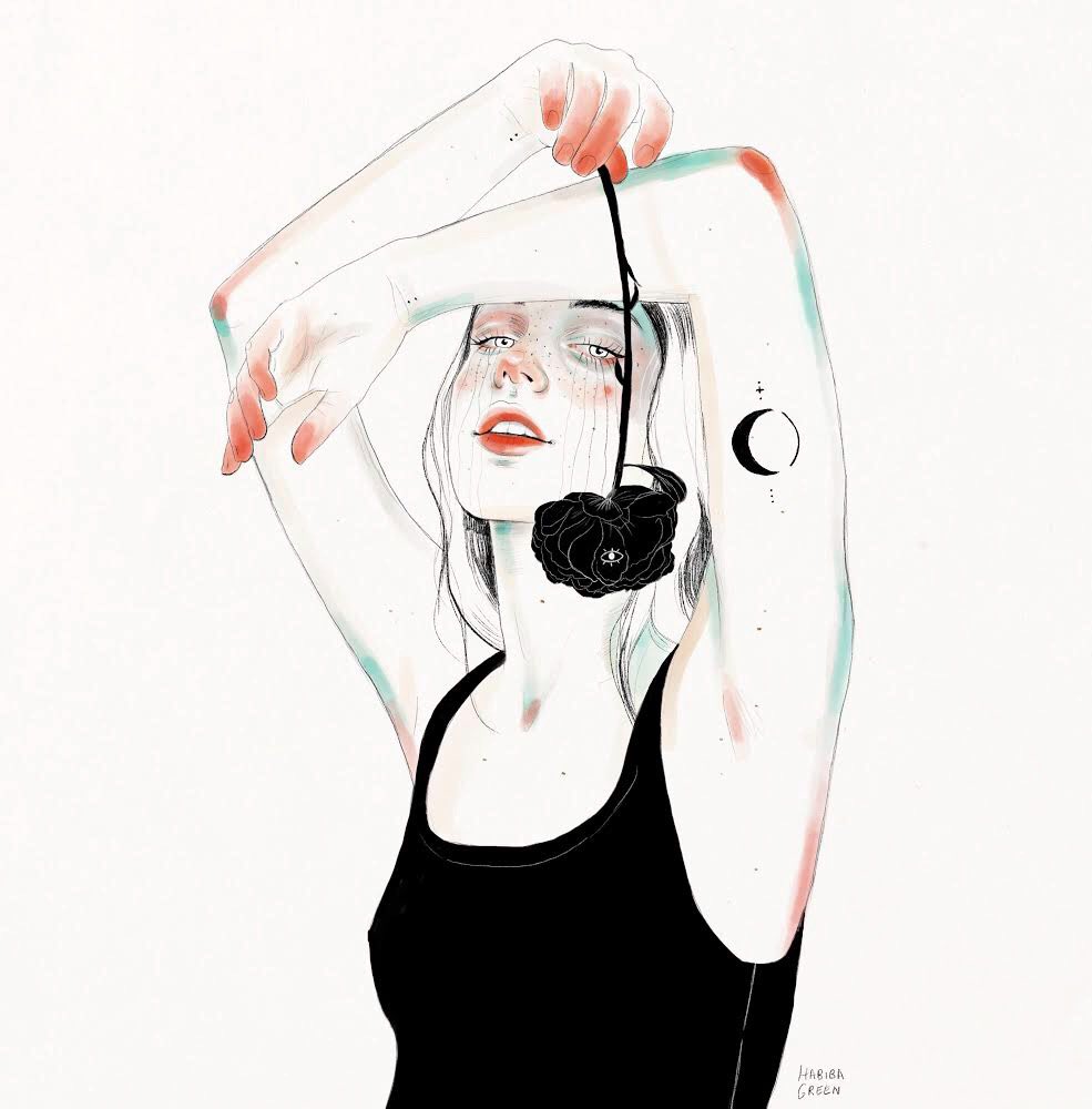 Habibagreen's tweet photo. gm friends 💜! Today I’m drawing compulsively 🥵 Working on a new drop and two commissions 😍 What are your plans for today? Oh, and very happy Friday 🌙 https://t.co/s8gJzdNWLW