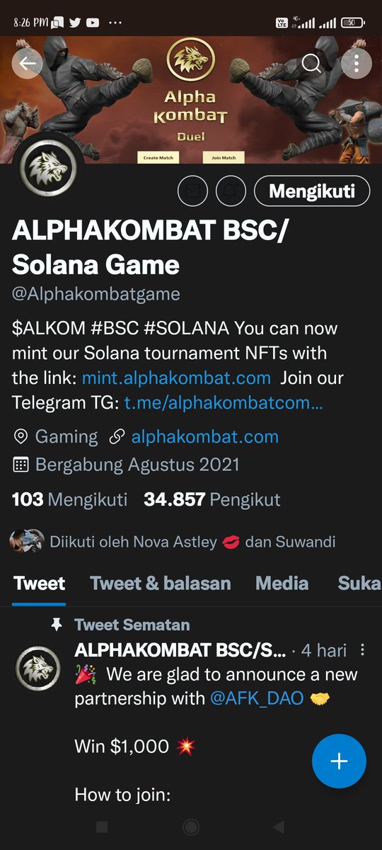 ReitoKanzo's tweet photo. @Bang_Garr @Alphakombatgame Done @Bang_Garr @Alphakombatgame https://t.co/DfPiq54hP8