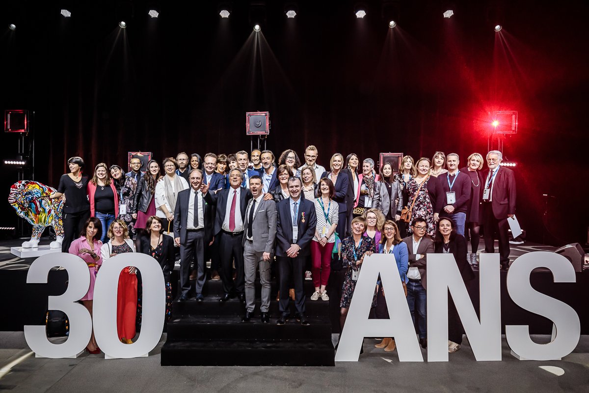 🥳 Beaucoup de joie et d'émotions hier soir pour nos 30 ans ! Vous étiez 2 500 #entrepreneurs à Eurexpo-Lyon pour partager ce grand moment de fête et avec nous ! Merci à notre partenaire de l'événement GL events ! (photo Brice Robert)