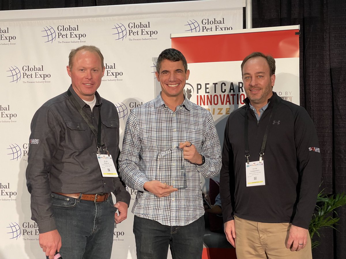 🎉🎉Congratulations to <a href="/FluentPet/">FluentPet</a> for winning the 2022 <a href="/Purina/">Purina</a> PetCare Innovation Grand Prize!  They and our other 2022 winners pitched a panel of judges and packed audience live at <a href="/GlobalPetExpo/">Global Pet Expo</a> yesterday afternoon. newscenter.purina.com/2022-03-25-Flu…
