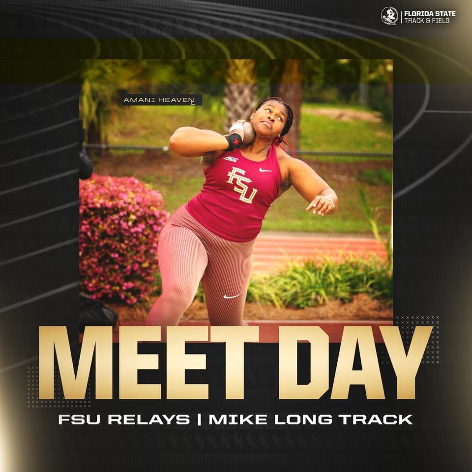 Let’s Go!!!  🍢🍢🍢. #Noles #fsu #fsutrack #throwers #shethrows #fsurelays