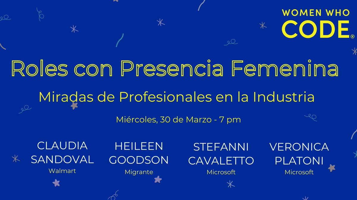 Te invitamos a una nueva entrega de Roles con Presencia Femenina donde tendremos a 4 invitadas referentes de diferentes empresas y perfiles. Para inscribirte en el evento visita: buff.ly/3JFhsVk