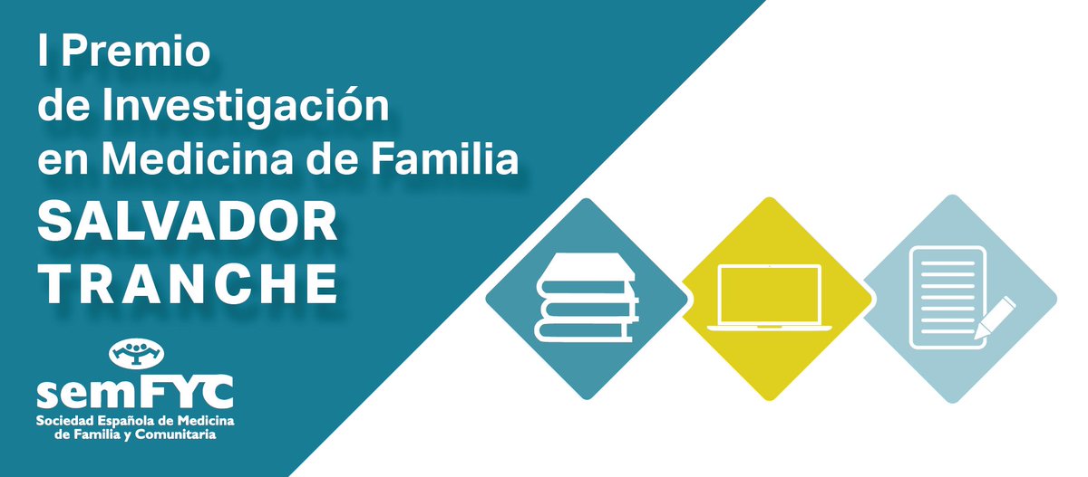 Con la finalidad de promover y dar visibilidad a la investigación en #MFyC la 🟠🔵 <a href="/semfyc/">semFYC</a> convoca:

𝗜 𝗣𝗿𝗲𝗺𝗶𝗼 𝗱𝗲 𝗜𝗻𝘃𝗲𝘀𝘁𝗶𝗴𝗮𝗰𝗶𝗼́𝗻 𝗲𝗻 #MFyC
𝗦𝗔𝗟𝗩𝗔𝗗𝗢𝗥 𝗧𝗥𝗔𝗡𝗖𝗛𝗘

docs.google.com/forms/d/e/1FAI…

#Yomédicodefamilia 
#Yomédicadefamilia