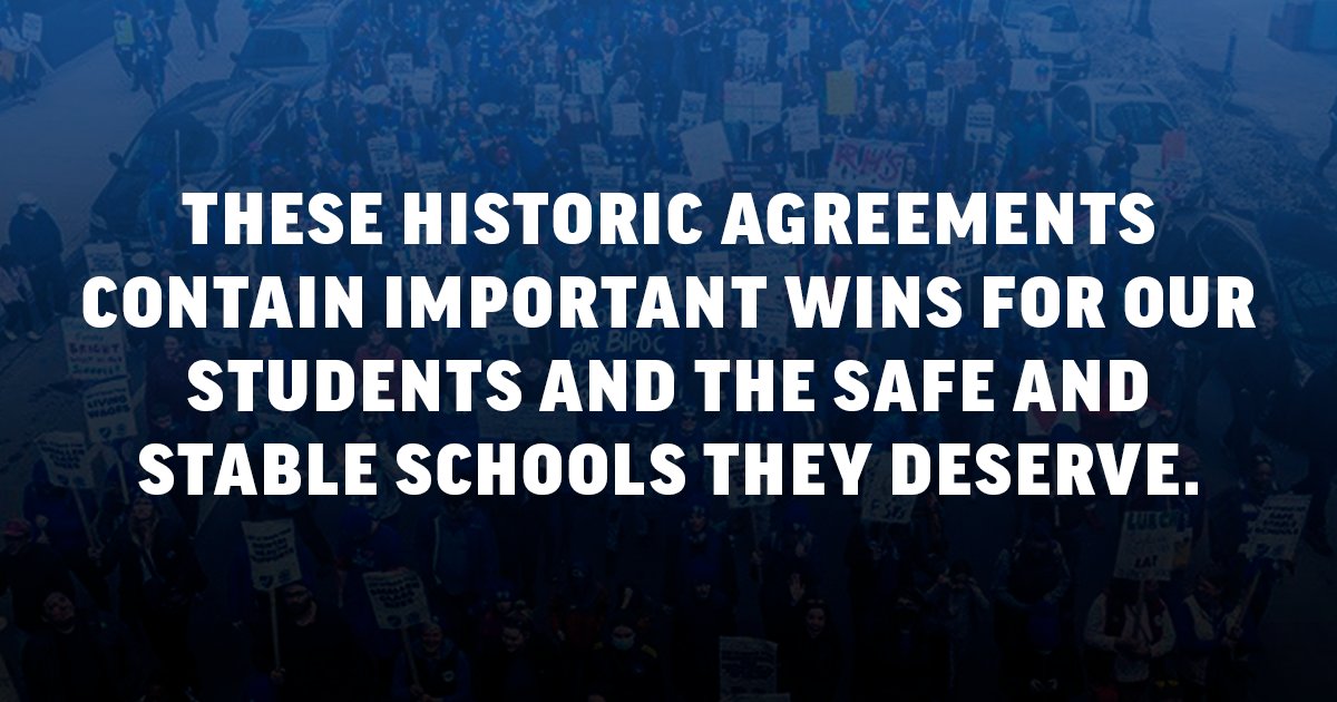 NEAToday's tweet photo. Congratulations to our brave @MFT59 & @MFT59ESP union family and the Minneapolis community on a hard-fought tentative agreement. #SafeAndStableMPS https://t.co/iFMgSVF6oA