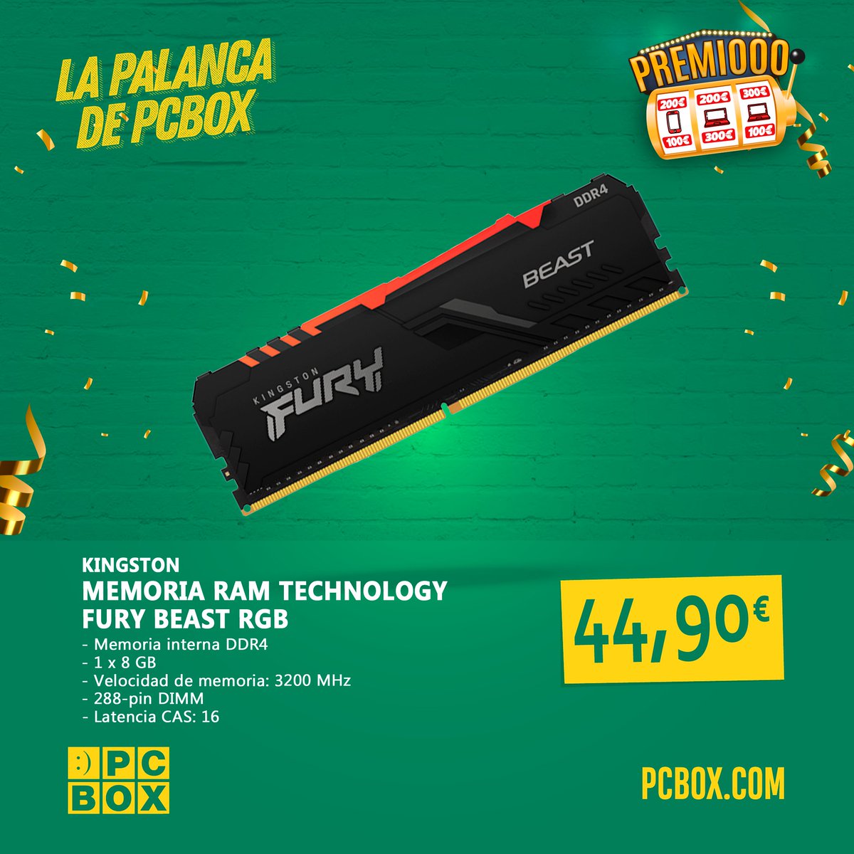 PcBoxCoruna's tweet photo. Más productos con premio seguro con #lapalancapcbox https://t.co/ohE2dp7FZy