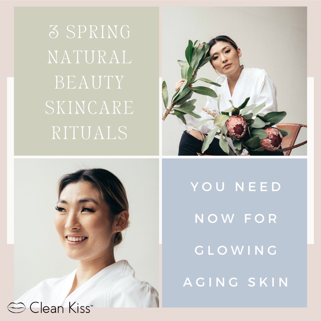 cleankisslife's tweet photo. Time to switch up your Natural Skincare Rituals for Spring. Here's 3 Ways to get glowing aging skin. 
Clean Kiss on #Google #springskincare https://t.co/XYvFzIVlwi https://t.co/VuGqgdthjA