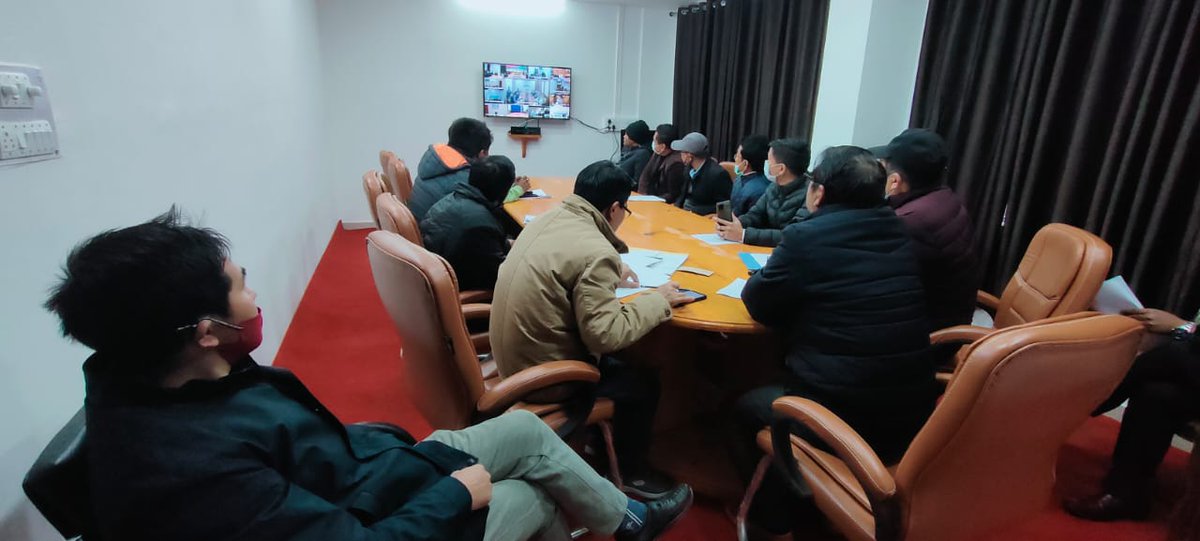 Lower_Subansiri's tweet photo. Attended the 13th Arunachal e-Pragati meeting chaired by Ld.@CSArunachal along with the HoDs today, followed by a
State Level Workshop for finalization of the second edition of North Eastern Region District SDG Index( 2022-23).
@PemaKhanduBJP @ArunachalDIPR https://t.co/eyVxuTUHWU