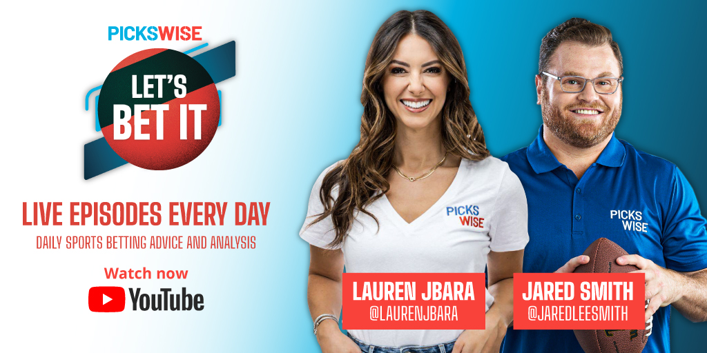 Pickswise on Twitter "A new episode of "Let's Bet It" is LIVE 🚨 Join