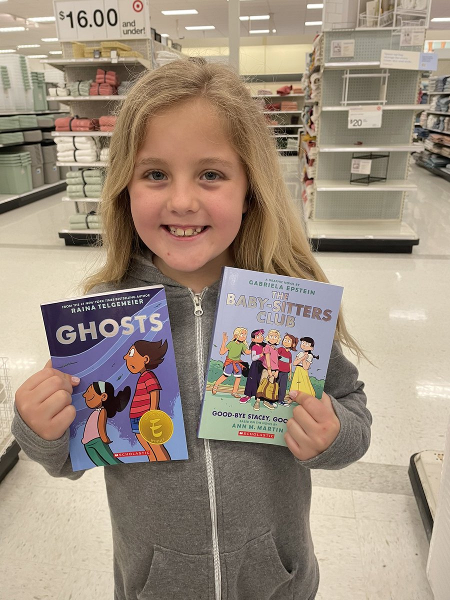 “I didn’t know I liked reading so much until I met graphic novels!” 3rd grader