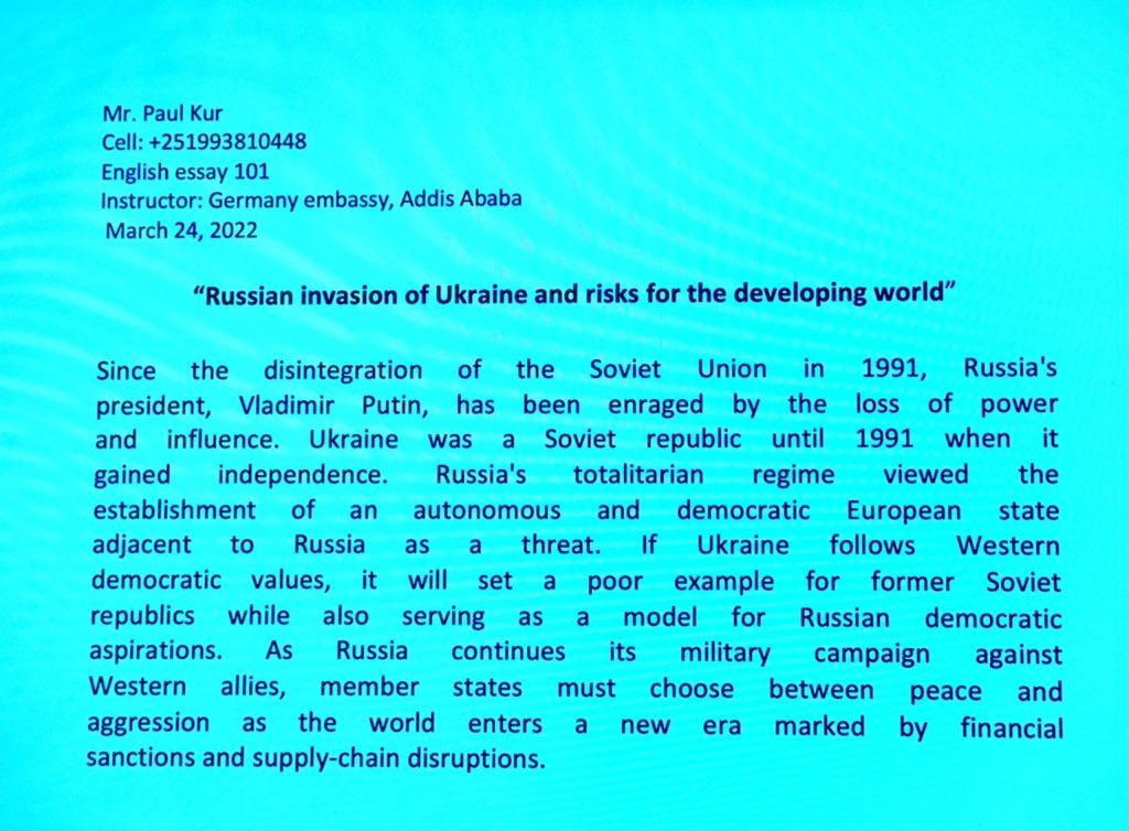 SmoothKurdit's tweet image. #Blog4Peace @GerEmbAddis