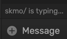 hnschat's tweet image. This was desperately needed. New typing indicators 😁