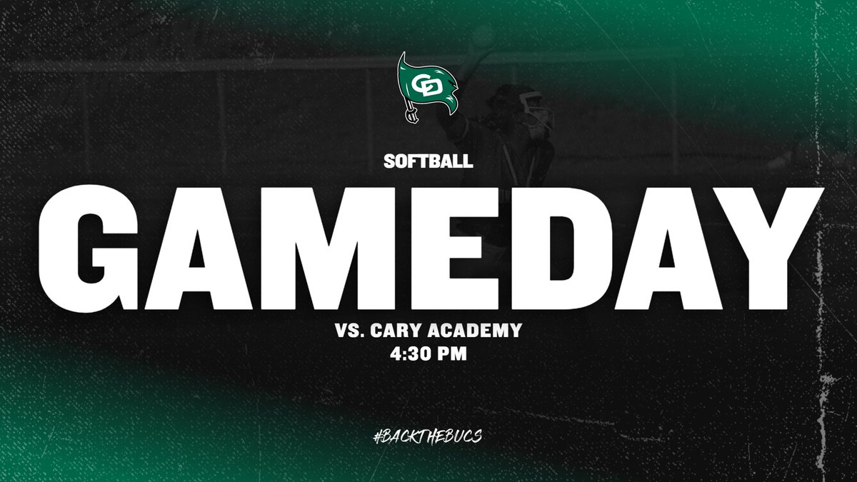 CCDSSoftball's tweet photo. Back to back 🏡 🥎

🆚 Cary Academy 
⏰ 4:30 PM
ℹ️ https://t.co/aw4fHTxeGI

#BackTheBucs https://t.co/M6iKxbuNeD