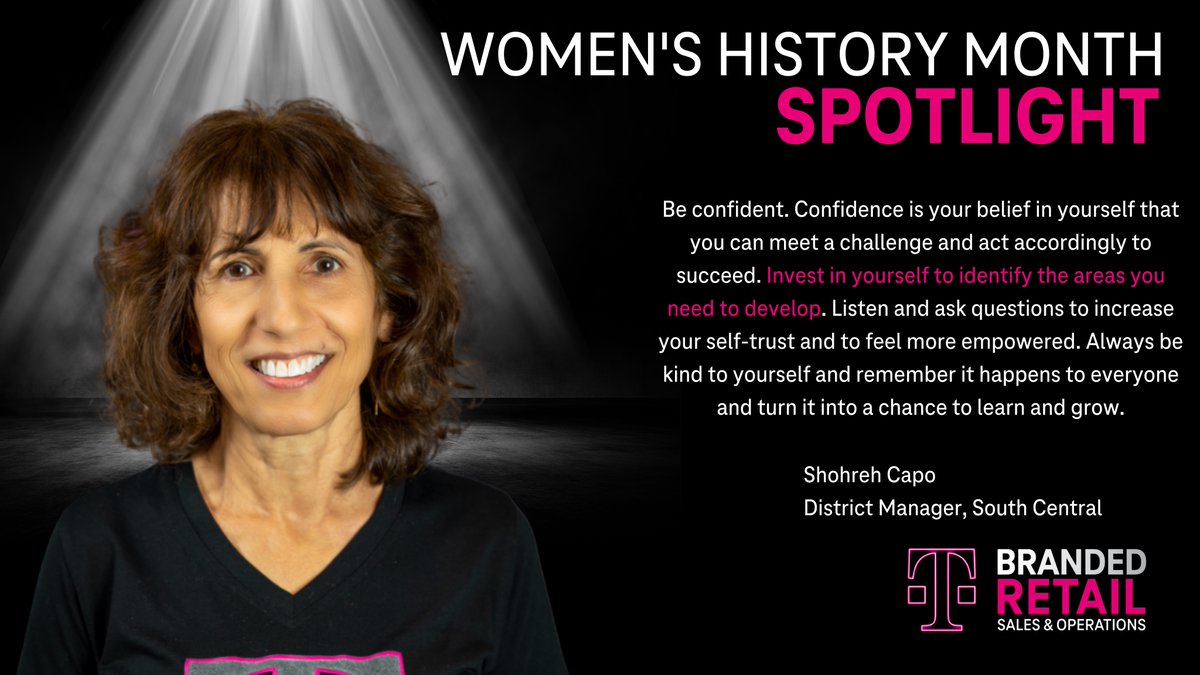 TracyNolan_'s tweet image. Investing in yourself is not only the best investment you can make, but also a path to confidence. I love that @shohrehdirect shared this advice for other women leaders looking to grow. Thank you for sharing your secret to success! #WomensHistoryMonth