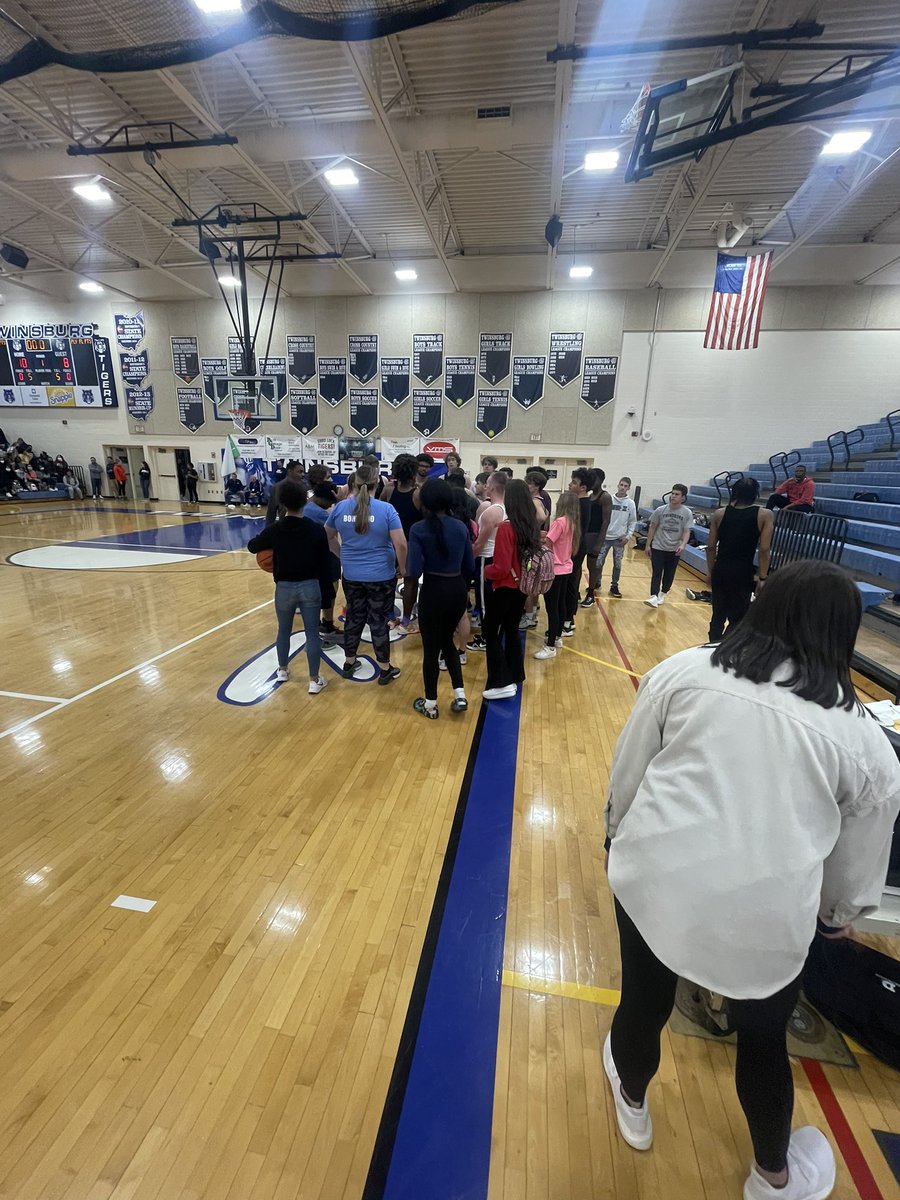 Staff vs. Student Basketball Game! Go Tigers!