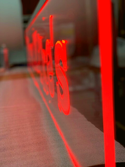 This Pizza Mike's internally illuminated interior building sign is really glowing in final assembly! We cant wait to see this one after install!

#FinalAssembly #PizzaMikes #Interiorsignage #LED #HappyFriday