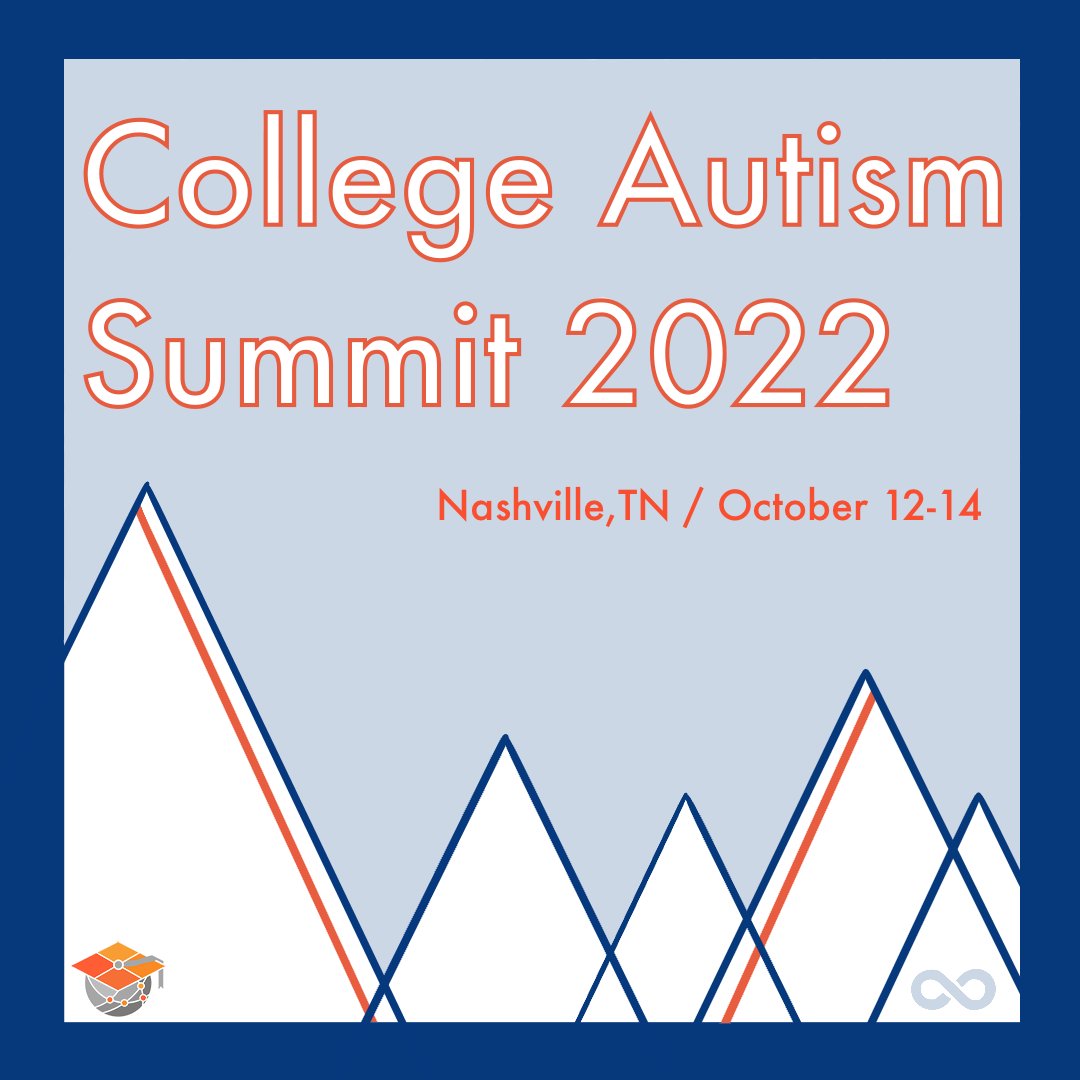 CollegeAutism's tweet photo. After two long years, the College Autism Summit is back in-person! Check out https://t.co/8DHmBaE94D for more information! 

#ActuallyAutistic #studentlife #research #collegeautism #staytuned #neurodivergent https://t.co/EMPHlAIYd0