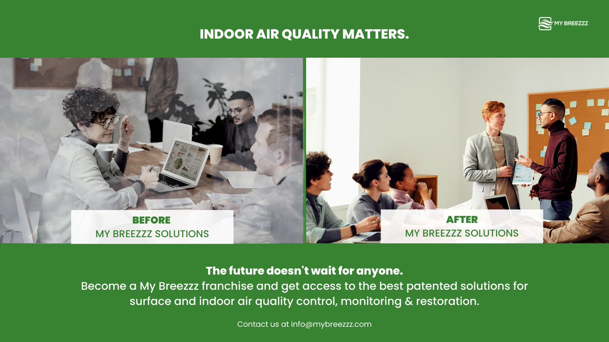 bedbreezzz's tweet photo. Six in 10 employees have revealed that they will resign from their jobs if their employers refuse to create a healthier indoor environment, according to a new report.  Our #airquality solutions help create a #healthy #ecosystem in your work area. Contact us at info@mybreezzz.com https://t.co/0pOORsmRCc