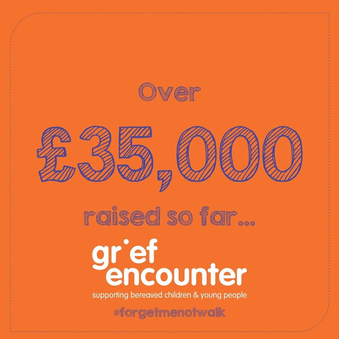 griefencounter's tweet photo. We are delighted to announce that the #forgetmenotwalk ‘22 raised over £35,000 with donations still coming in! The funds raised from this amazing event could support over 1500 helpline callers, looking for immediate grief advice and guidance!
#thankyou #highlights #grief https://t.co/QXmlbYz652