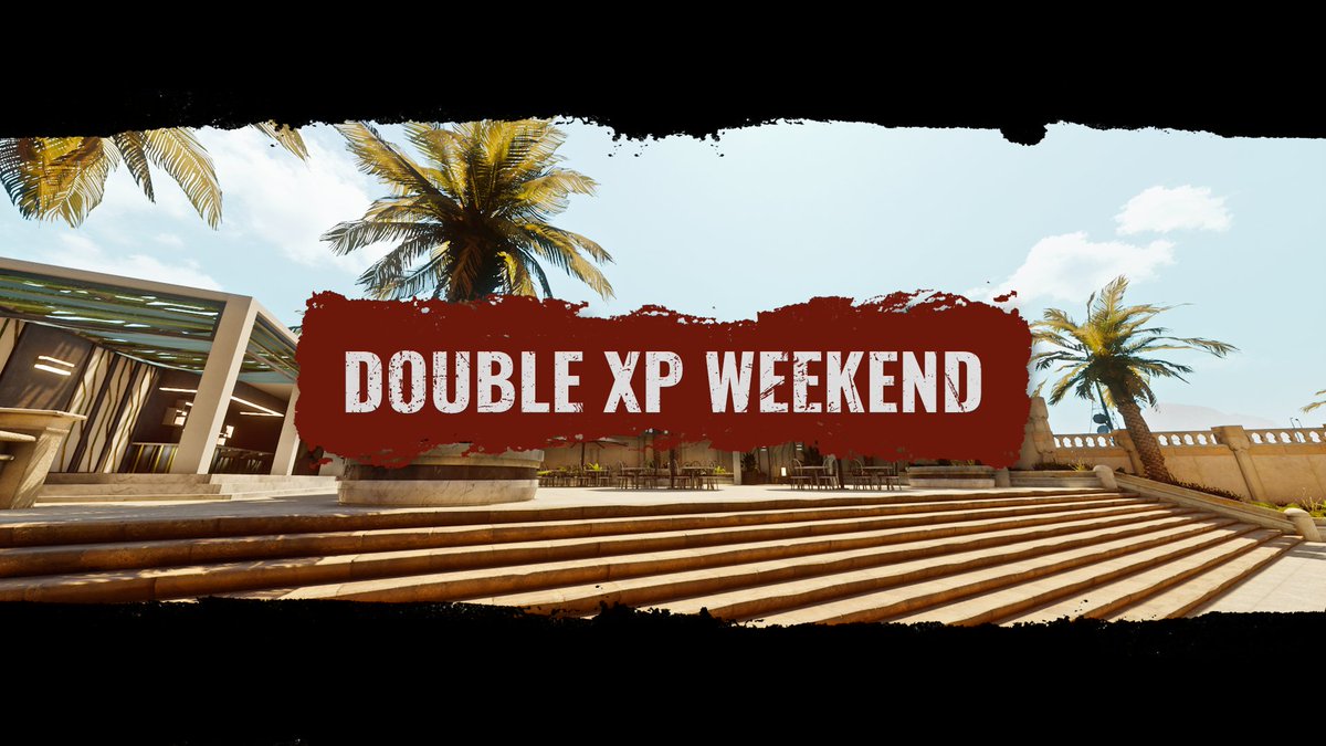 Double XP weekend is live from now until March 28th, 10am UTC!