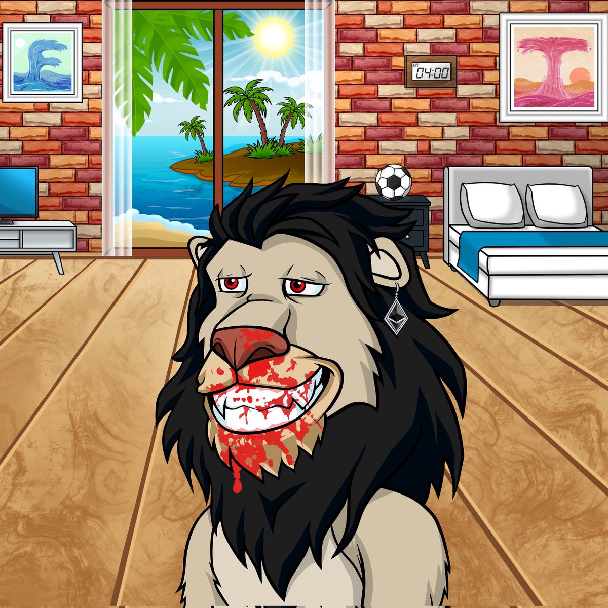 LazyLionsInHome's tweet photo. Lazy Lion In Home 21
.
.
.
#NFT #NFTCommunity #NFTdrop #NFTProject #nftart #NFTartwork #NFTartists #BoredApeYachtClub #cryptopunks https://t.co/UxNsbVhDJH