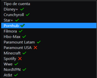 Quien quiera comprar cuentas baratas de las q tienen ticks(+info dc):
discord.gg/H97pF3rZDt
