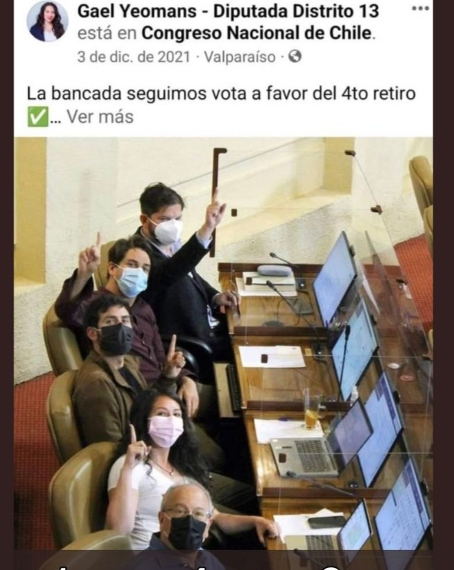 Nell_Matta's tweet image. CUANDO @gabrielboric @GaelDiputada , EL FA Y TODA LA COALICION DIGAN QUE NO HICIERON CAMPAÑA CON EL 4to RETIRO Y SE HAGAN LOS ENOJADOS..MUESTRENLE ESTE TWITTER 👇🏻 @PamJiles 🔥