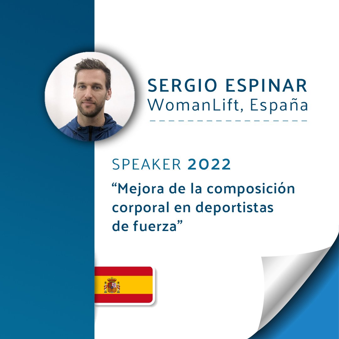 Isakconference's tweet photo. Sergio Espinar es Nutricionista deportivo y Farmacéutico, y CEO de WomanLift en España, una plataforma dedicada a la salud y fitness para mujeres. Él presentará la conferencia "Mejora de la composición corporal en deportistas de fuerza".
¡No te la pierdas! https://t.co/K0cOMjFE2A