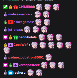 crynotequieree's tweet photo. se ve muy god el chat con el nuevo emote  <3 https://t.co/inwaZG4hSq