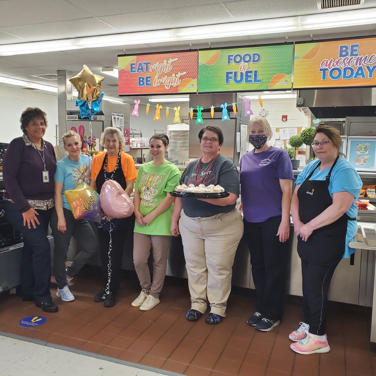 TNG_Hazleton's tweet photo. TNG cares in Hazleton.. Drums Elementary Middle School celebrates Bernice a dedicated, thoughtful employee who shows compassion to all coworkers, students and staff. Way to go Bernice! #TNGCares #MakeItHappen#HASD https://t.co/ONxVTaiMtL