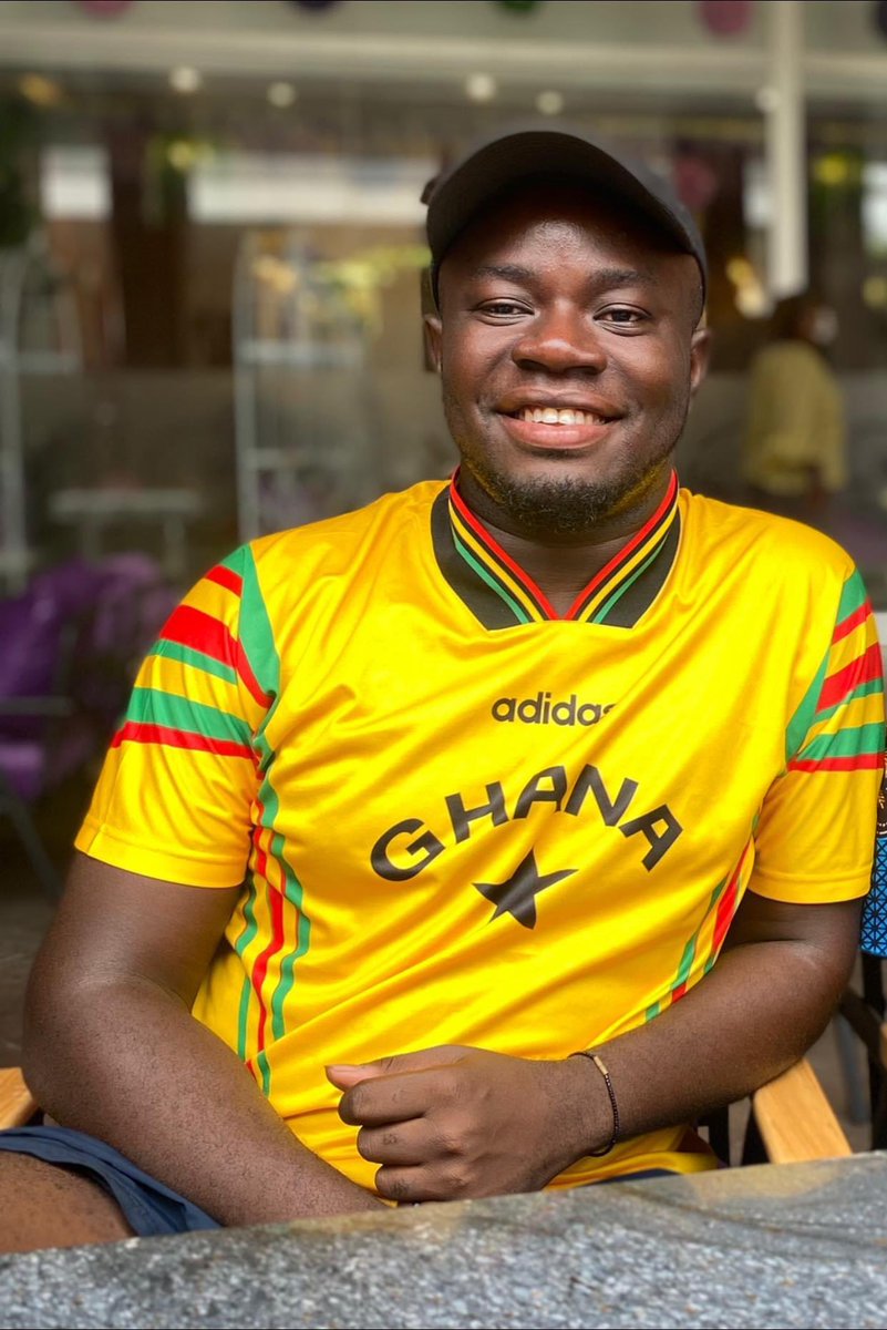Kofi_Mahony's tweet photo. May our smiles never fade after the match……Go Ghana 🇬🇭 Go Blackstars #BlackStars #ghanavsnigeria #FIFAWorldCup #jollofderby #GHANIG https://t.co/6nfkiSQfGd