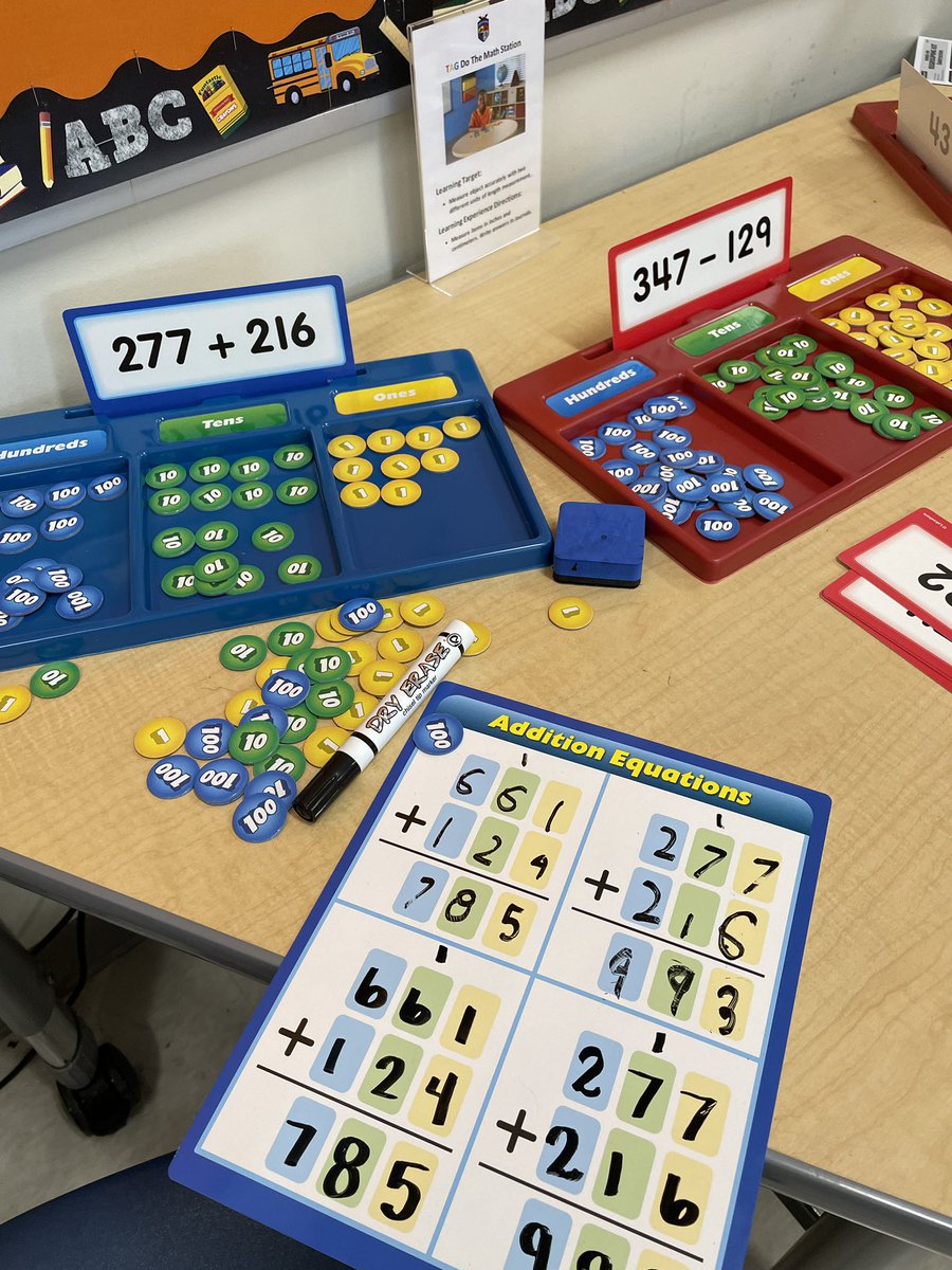 DocSTEM's tweet photo. Small group stations. #luv4math #smallgroups #2ndgr #MrsMitchell @SparkyTeach @APSTAGAcademy @AmariusR https://t.co/xNWNgPV7nN