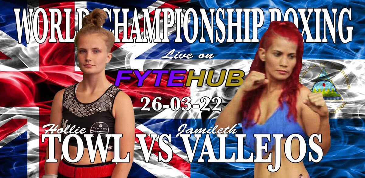 BritBoxingScene's tweet image. TOWL DEFENDS CROWN AGAINST VALLEJOS 26 MARCH - LIVE ON FYTEHUB britishboxingscene.co.uk/female-boxing/… @NotiFight @PullingThePunch @BehindTheGloves @IBFUSBAboxing @wbcmoro @WBCBoxing @WorldBoxingOrg @WBABoxing @WBANBUZZ