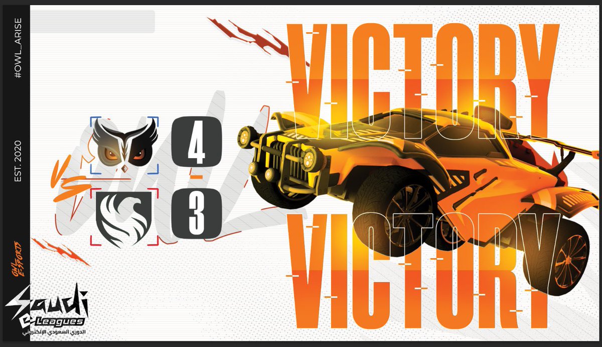 <a href="/OwlEsport_/">OWL E-SPORT</a> 
VS
<a href="/FalconsEsport/">Falcons Esports</a> 

In <a href="/SaudieLeagues/">SA</a> 
Rocket League closed qualifier
Victory 💪

What a  Remontada
#OWL_ARISE
<a href="/SCYTES/">SCYTES</a>