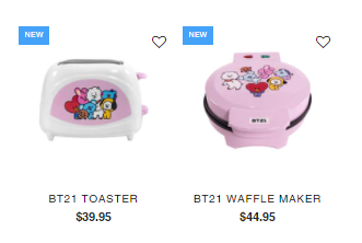 BT21 sandwich maker