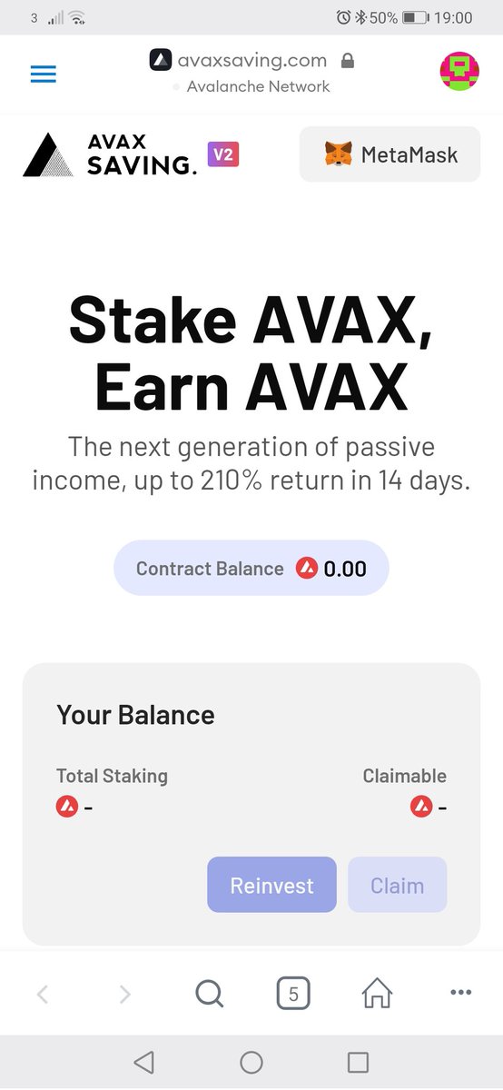 HSickboy123's tweet photo. WARNING AVAXSAVING is a scam, you will lose invested funds #SCAM #scammers #ScamAlert #crypto #cryptocurrencies #AVAX #Avalanche #avaxsaving https://t.co/4XWo7bMfQc