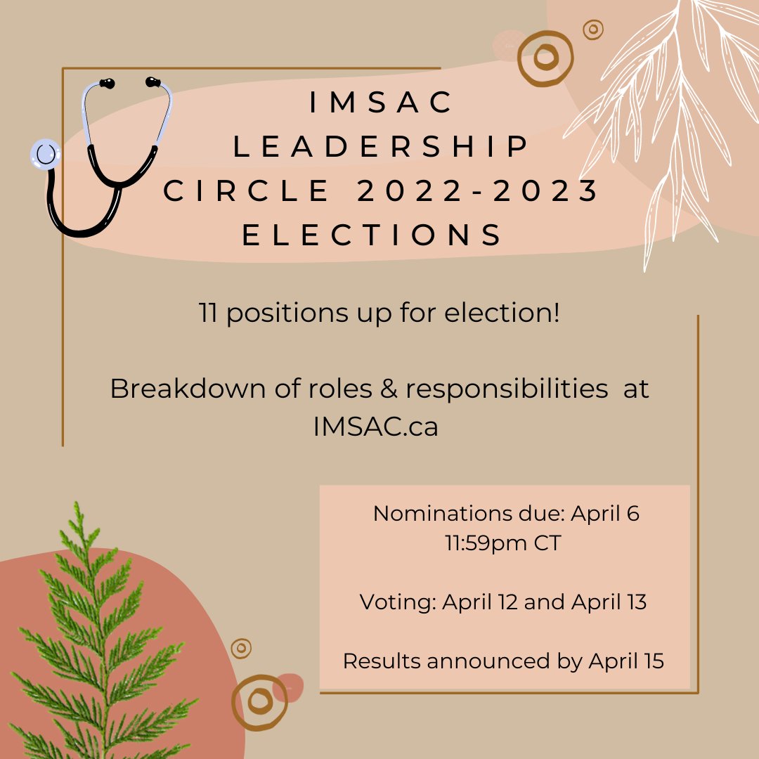 Indigenous Medical Students' Association of Canada tweet media