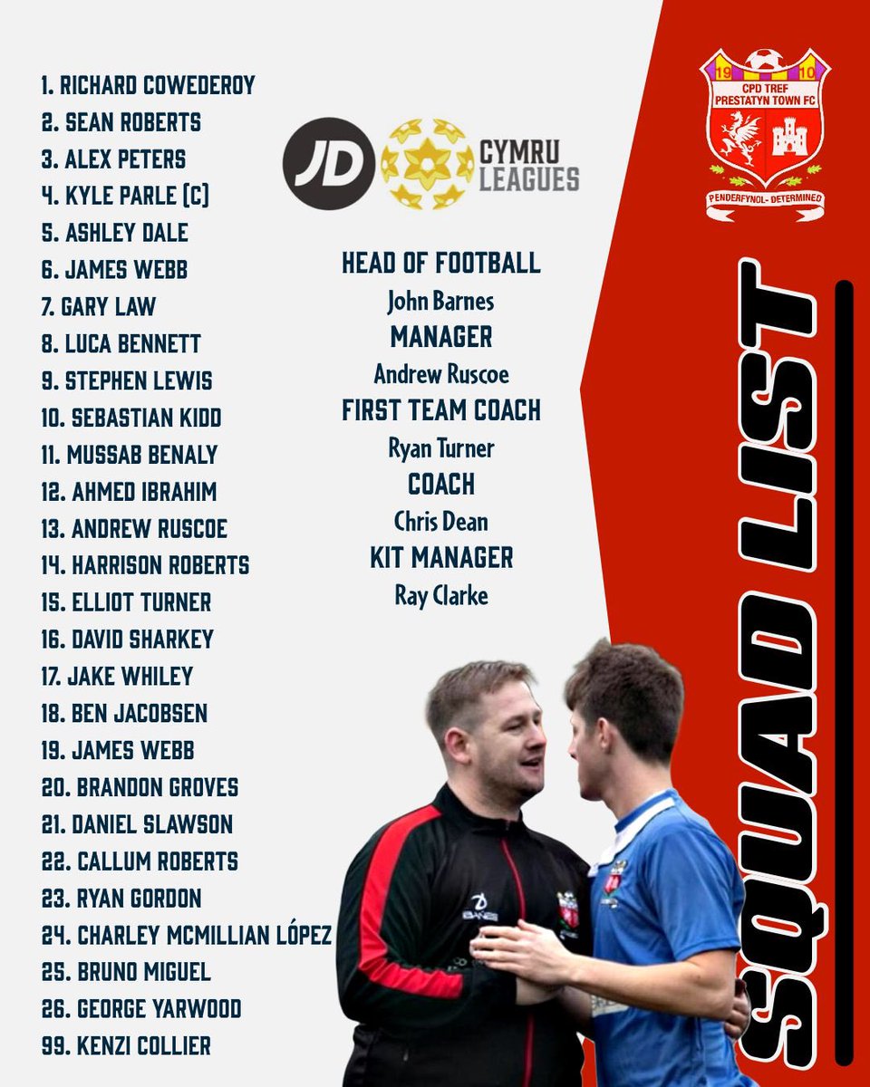 AndrewRuscoe's tweet photo. Two games for me tomorrow with my @FCUtdofWxm U11's &amp; then with our @ptfcseasiders 1st team. Thank you to @edits_le for organising this brilliant graphic design work for the clubs  🙌 https://t.co/SYyLExS5Fn