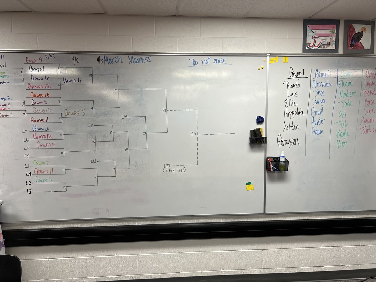 MarkGranado2's tweet photo. @NewTechCoppell learners practiced their verb conjugation using Battleship in Conjuguemos in the Spanish I &amp; 3 March Madness Tournament. #nthctribe https://t.co/Ezo46OSU4n
