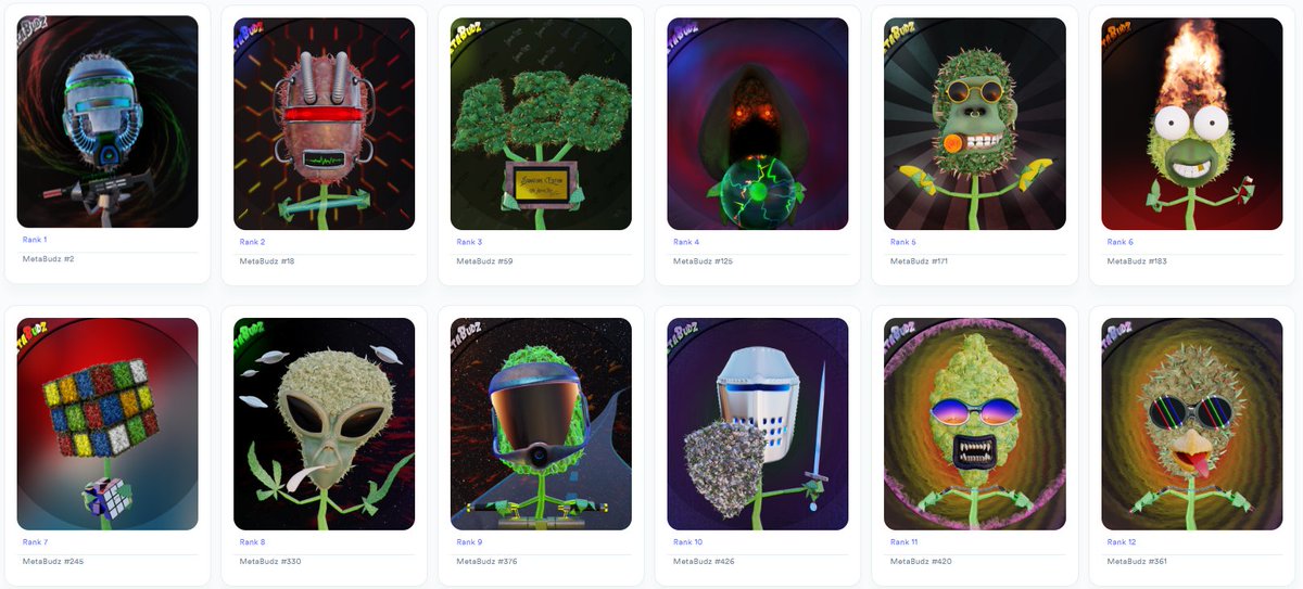 Welcome to RarityMon, @metabudznft !

Use !check metabudz ID on discord (discord.gg/raritymon)

Or check their rarity on: raritymon.com/Collections?co…

#NFTs #EthereumNFTs #NFTCommunity