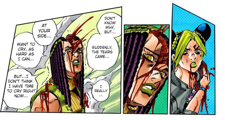 DailyJJBAWomen's tweet image. The holy scripture is so close to getting animated.